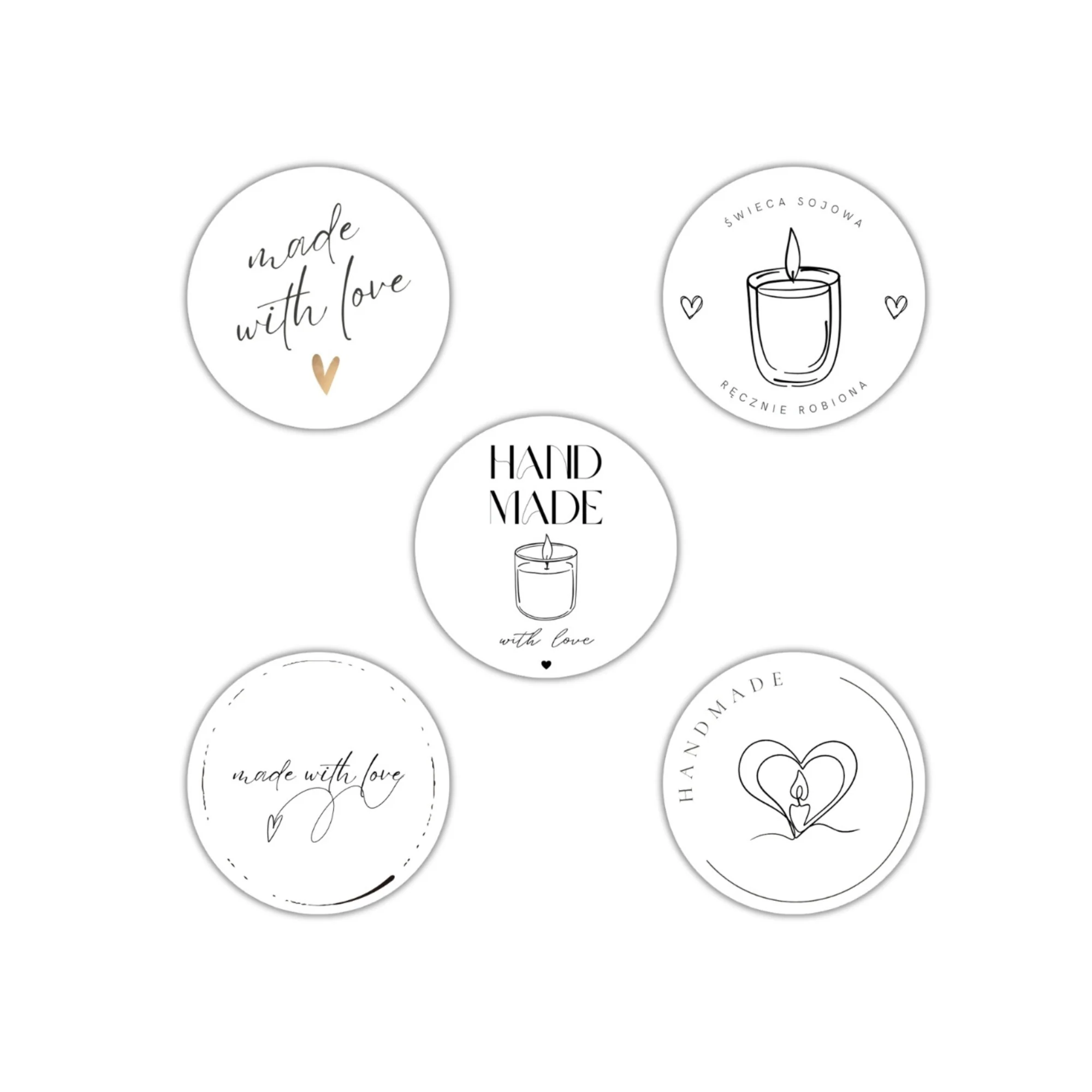 Pomysły, dzięki którym naklejki na świece przyciągną wzrok